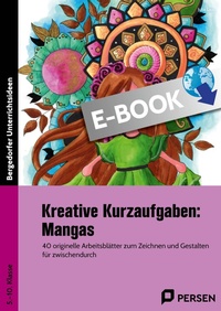 Abbildung von: Kreative Kurzaufgaben: Mangas - Persen Verlag