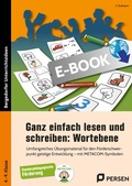 Cover: Ganz einfach lesen und schreiben: Wortebene - Persen Verlag