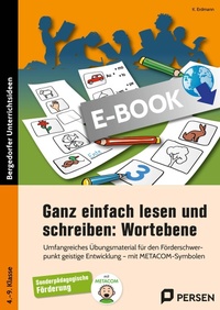 Abbildung von: Ganz einfach lesen und schreiben: Wortebene - Persen Verlag