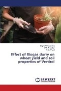 Cover: Effect of Biogas slurry on wheat yield and soil properties of Vertisol - LAP Lambert Academic Publishing