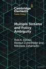 Cover: Multiple Streams and Policy Ambiguity - Cambridge University Press