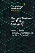 Cover: Multiple Streams and Policy Ambiguity - Cambridge University Press