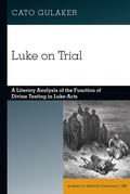 Cover: Luke on Trial - Peter Lang Verlag