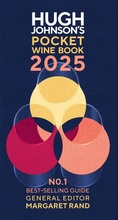 Cover: Hugh Johnson's Pocket Wine Book 2025 - MITCHELL BEAZLEY