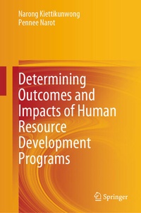 Enlarge image Cover: Determining Outcomes and Impacts of Human Resource Development Programs - Springer