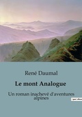 Cover: Le mont Analogue - Shs Editions