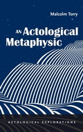 Cover: An Actological Metaphysic - Resource Publications (CA)