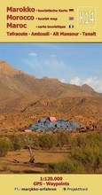 Abbildung von: K14: Tafraoute - Amtoudi - Aït Mansour - Tanalt 1:120.000 + GPS-Waypoints - Huber Kartographie