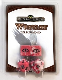 Abbildung von: Die Schwarze Katze - Würfelset "Der Blutmond" - Ulisses Medien und Spiel Distribution GmbH