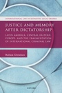 Cover: Justice and Memory after Dictatorship - OUP eBook