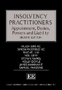 Cover: Insolvency Practitioners - Edward Elgar Publishing