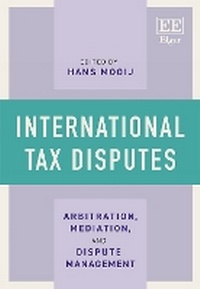 Abbildung von: International Tax Disputes - Edward Elgar Publishing