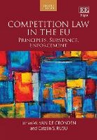 Abbildung von: Competition Law in the EU - Edward Elgar Publishing