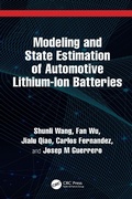Cover: Modeling and State Estimation of Automotive Lithium-Ion Batteries - CRC Press