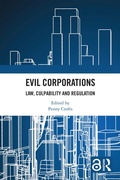 Cover: Evil Corporations - Routledge