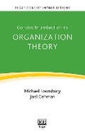 Cover: Concise Introduction to Organization Theory - Edward Elgar Publishing