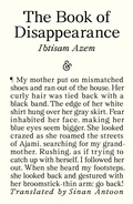 Cover: The Book of Disappearance - And Other Stories