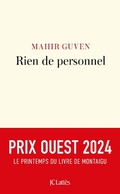 Cover: Rien de personnel - JC Latt&egrave;s