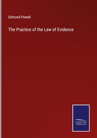 Enlarge image Cover: The Practice of the Law of Evidence - Salzwasser Verlag