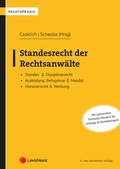 Cover: Standesrecht der Rechtsanw&auml;lte - LexisNexis Verlag ARD ORAC GmbH