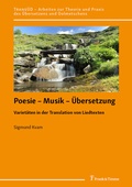 Cover: Poesie - Musik - &Uuml;bersetzung - Frank & Timme