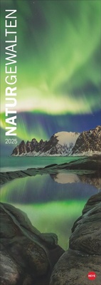 Bild vergrößern Bild: Naturgewalten Vertical Kalender 2025 - Heye