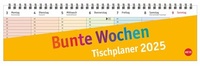 Enlarge image Cover: Bunte Wochen Wochenquerplaner 2025 - Heye