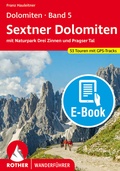 Abbildung von: Dolomiten 5 - Sextner Dolomiten (E-Book) - Rother Bergverlag
