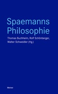 Cover: Spaemanns Philosophie - Meiner