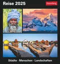 Cover: Reise Tagesabrei&szlig;kalender 2025 - Kulturkalender - St&auml;dte, Menschen, Landschaften - Harenberg