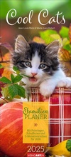 Cover: Cool Cats Familienplaner 2025 - Weingarten