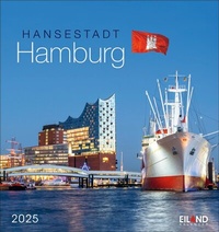 Abbildung von: Hansestadt Hamburg Postkartenkalender 2025 - Eiland