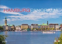 Abbildung von: Hamburg Panorama Postkartenkalender 2025 - Eiland