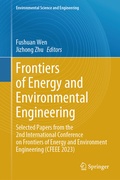 Cover: Frontiers of Energy and Environmental Engineering - Springer