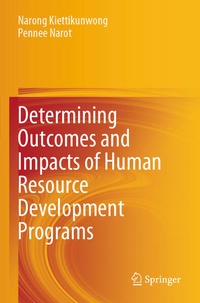 Enlarge image Cover: Determining Outcomes and Impacts of Human Resource Development Programs - Springer