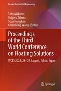 Cover: Proceedings of the Third World Conference on Floating Solutions - Springer