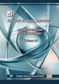 Abbildung von: Journal of Nano Research Vol. 81 - Trans Tech Publications Ltd