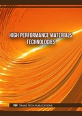 Cover: High Performance Materials Technologies - Trans Tech Publications Ltd
