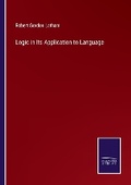 Cover: Logic in Its Application to Language - Salzwasser Verlag