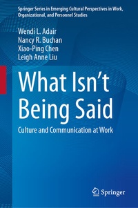 Enlarge image Cover: What Isn't Being Said - Springer