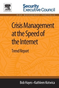 Enlarge image Cover: Crisis Management at the Speed of the Internet - Elsevier