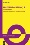 Cover: Universalism(e) & . - De Gruyter