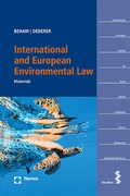 Cover: International and European Environmental Law - Nomos