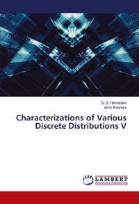 Enlarge image Cover: Characterizations of Various Discrete Distributions V - LAP Lambert Academic Publishing