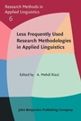 Cover: Less Frequently Used Research Methodologies in Applied Linguistics - John Benjamins Publishing Company