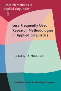 Enlarge image Cover: Less Frequently Used Research Methodologies in Applied Linguistics - John Benjamins Publishing Company