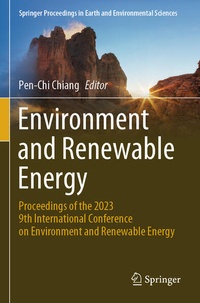 Enlarge image Cover: Environment and Renewable Energy - Springer