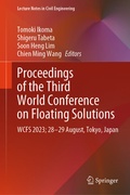Cover: Proceedings of the Third World Conference on Floating Solutions - Springer