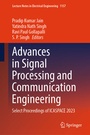Cover: Advances in Signal Processing and Communication Engineering - Springer