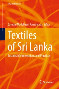 Enlarge image Cover: Textiles of Sri Lanka - Springer
